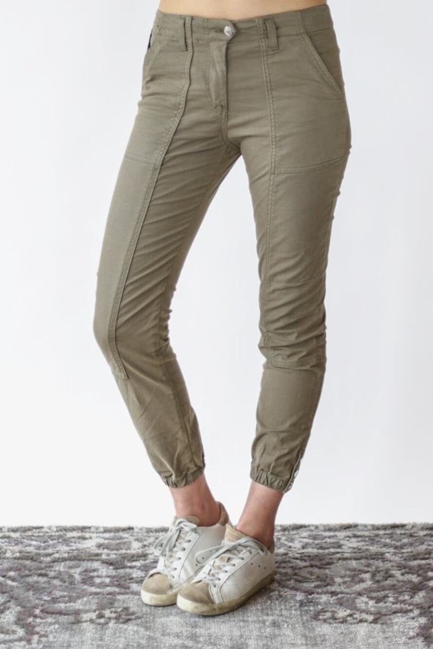 Veronica Beard Army Field Cargo Pants Army Green
